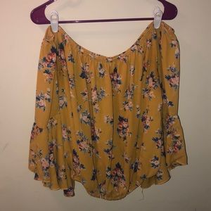 Off the shoulder top